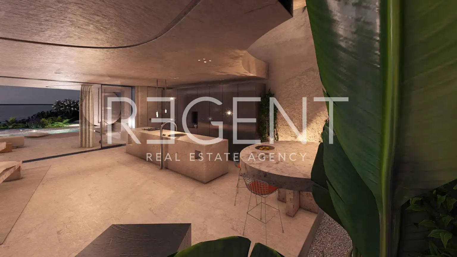 Brač, Postira - Građevinsko zemljište sa projektom vile