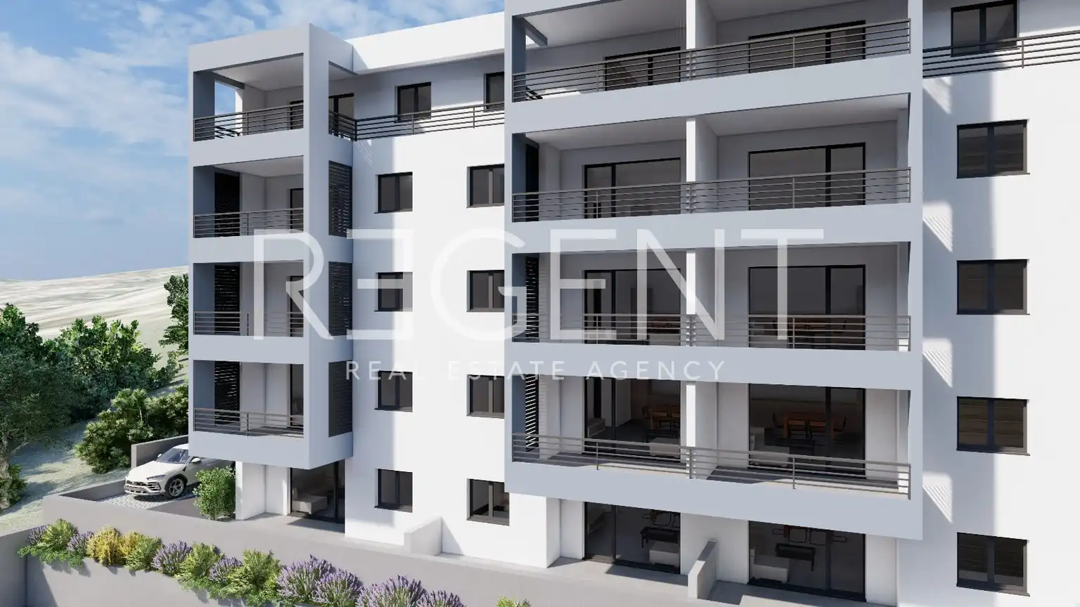 Makarska, Centar - Dvosoban stan 67 m2 - NOVOGRADNJA