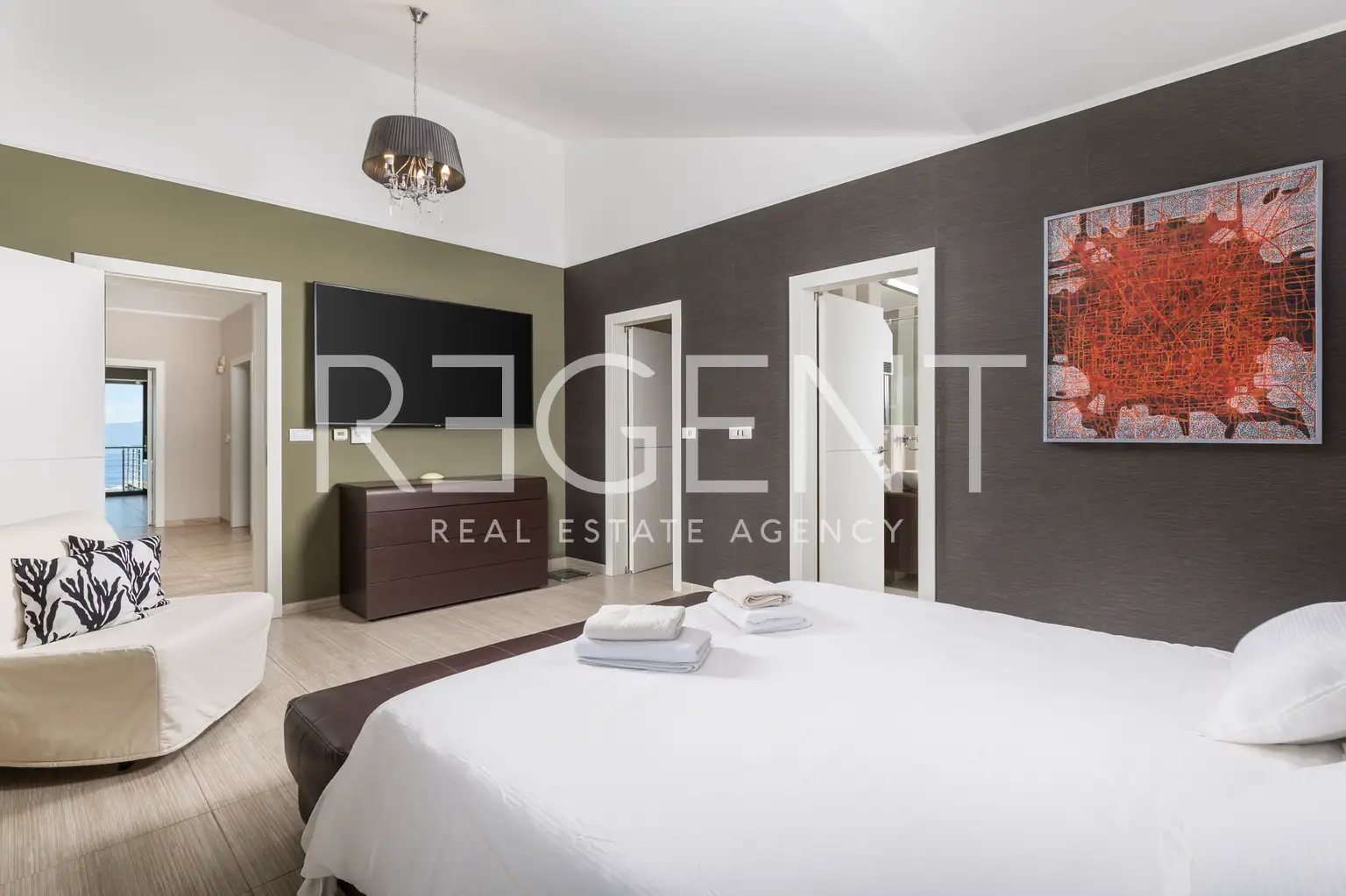 Hreljin - Villa with panoramic view and private wellness