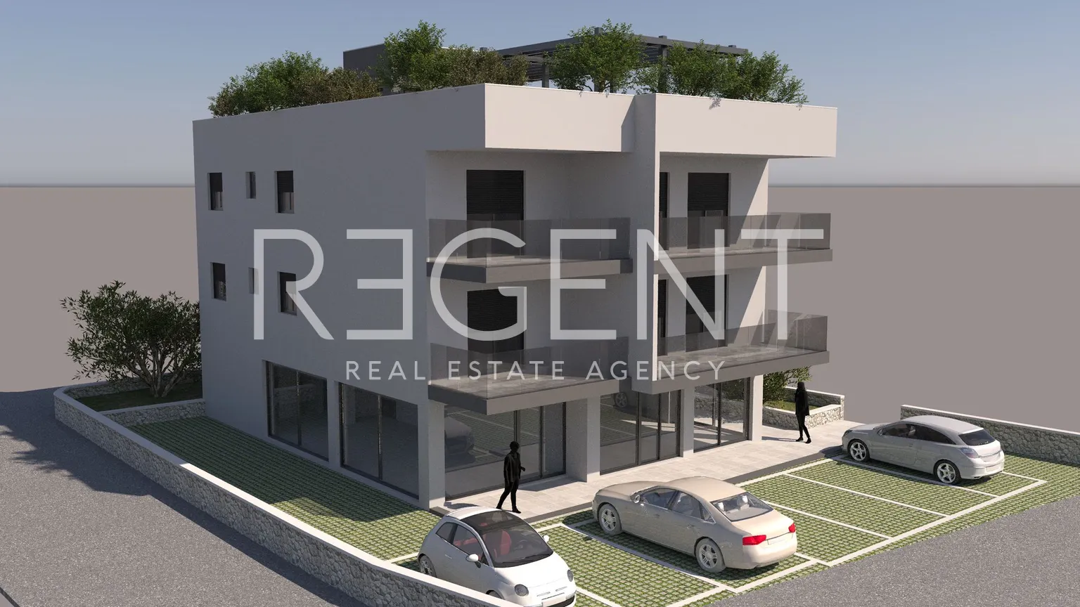 Trogir, Čiovo - Dvosobni stan 75 m2 NOVOGRADNJA