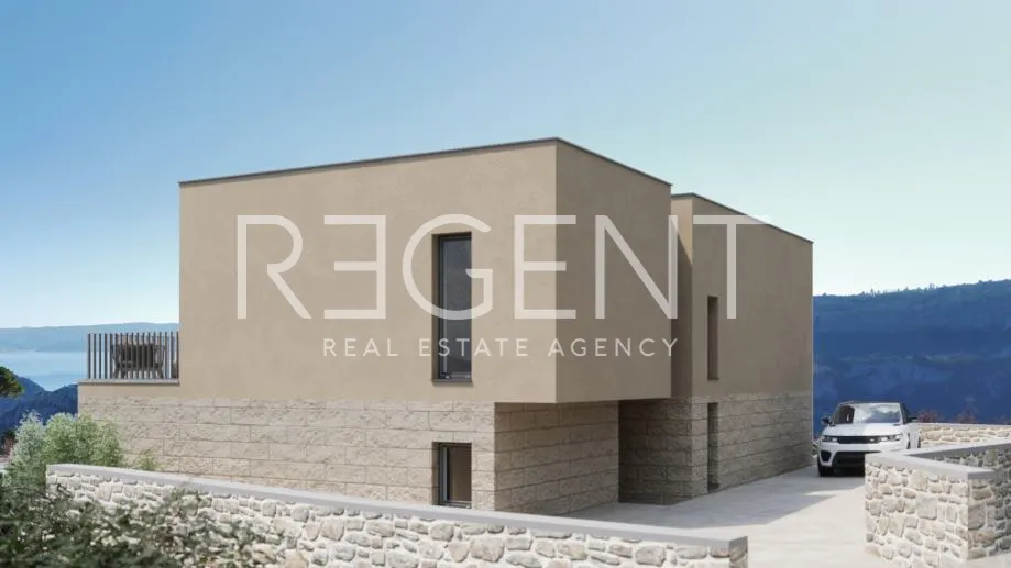 Omiš - Moderná vila vo výstavbe 154 m2