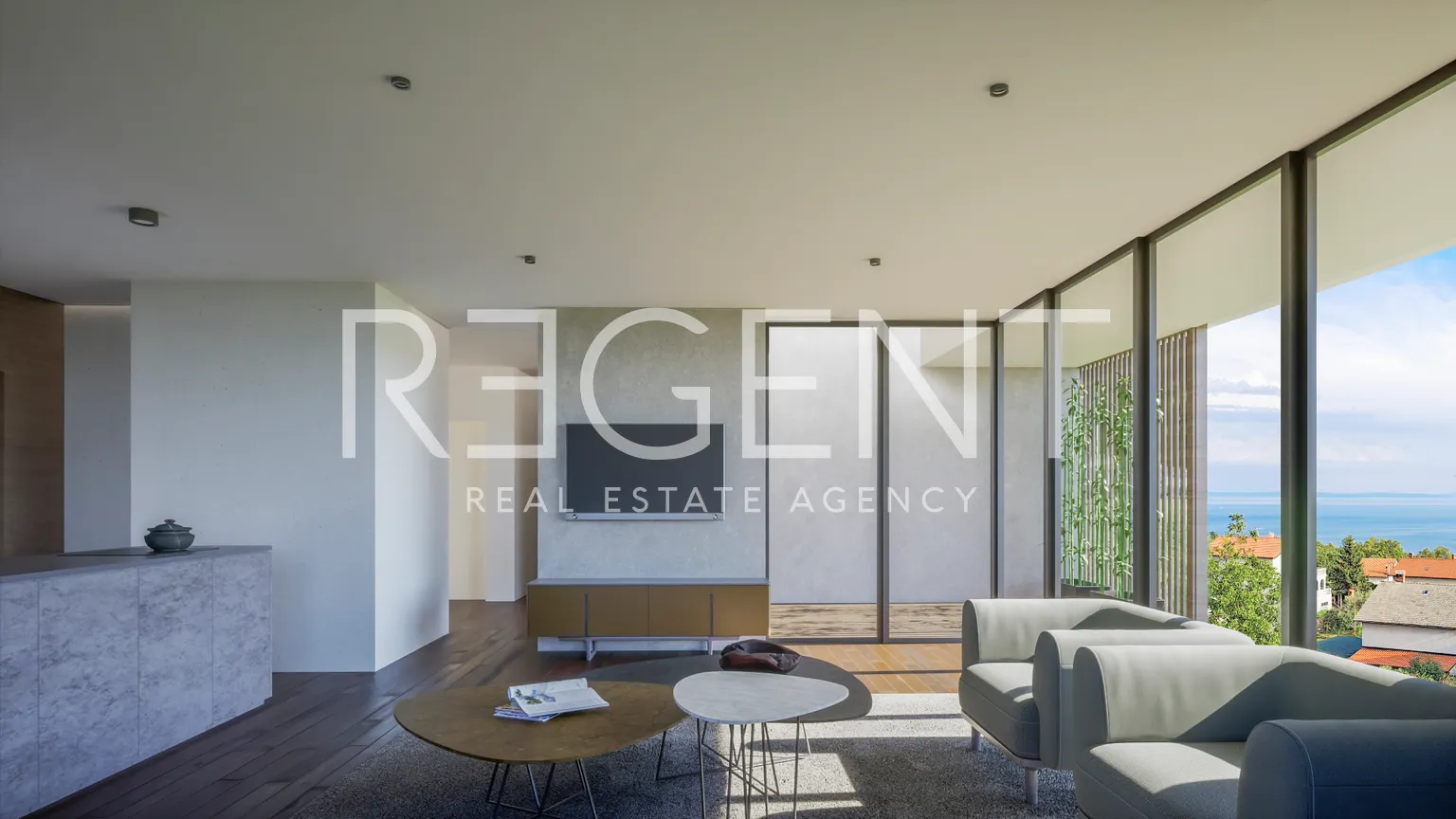 Opatija, Kastav - Četverosoban penthouse u luksuznom kompleksu 167 m2