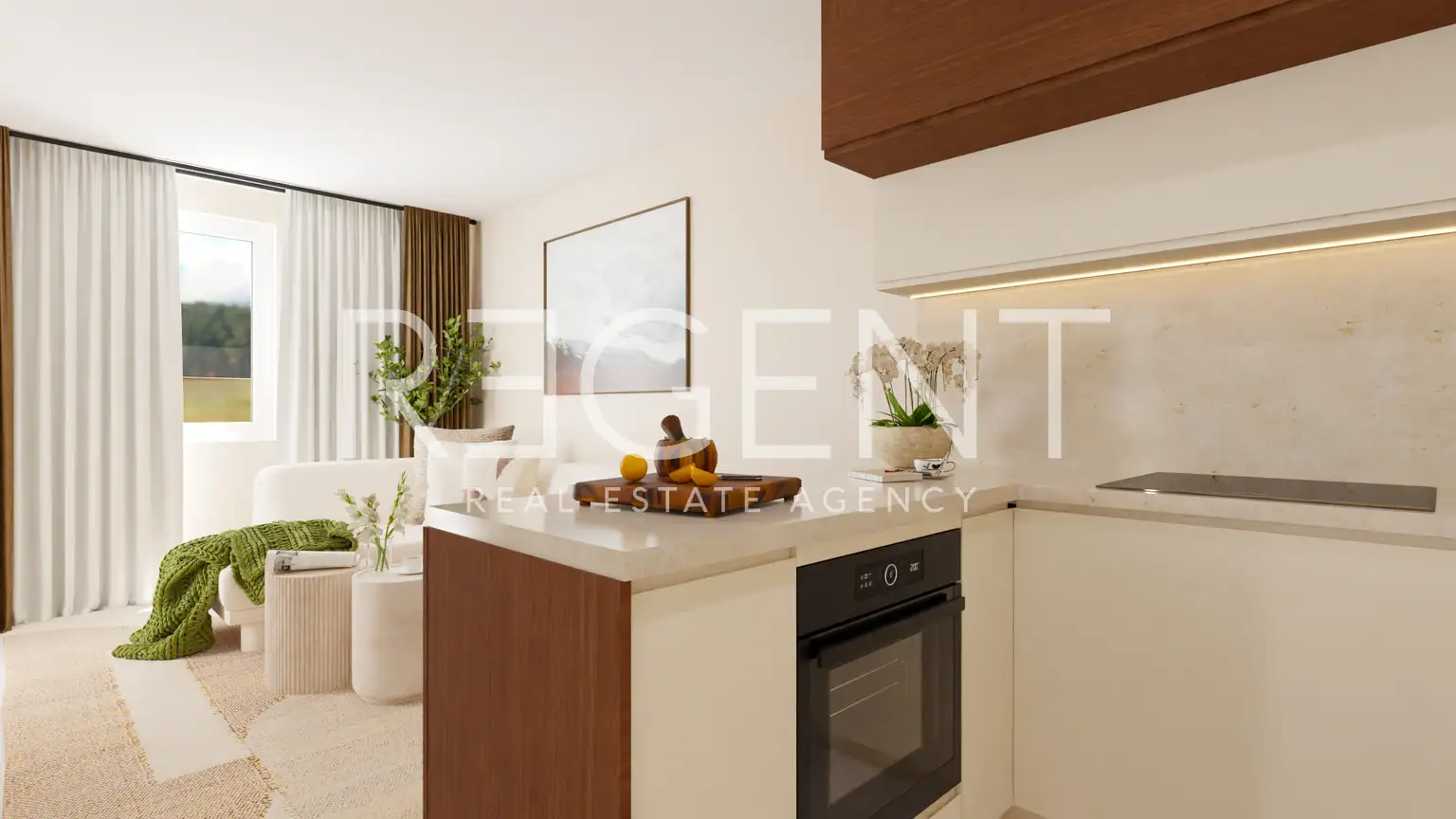 Vabriga – mieszkanie dwupokojowe z tarasem