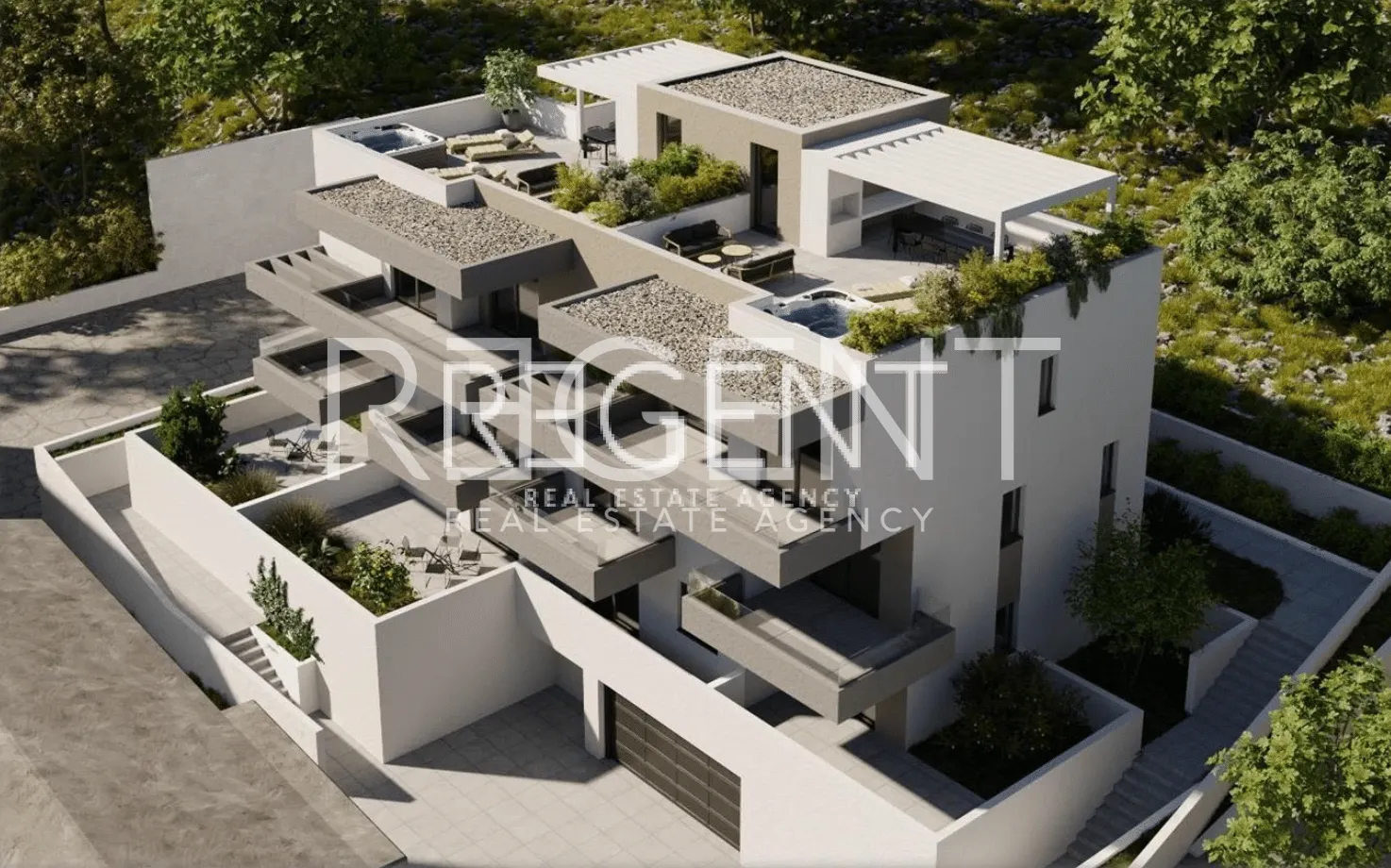 Solin, Kučine - Jednopokojowe mieszkanie z tarasem 35 m2