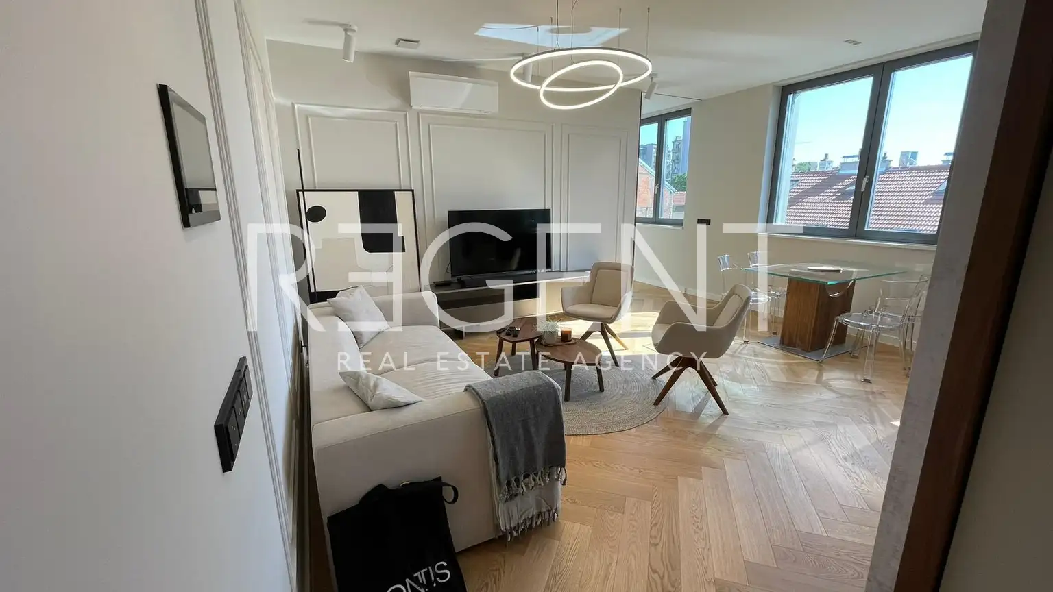 Zagreb, Medulićeva – Luxuriöse 3-Zimmer-Wohnung 81 m² zur Miete