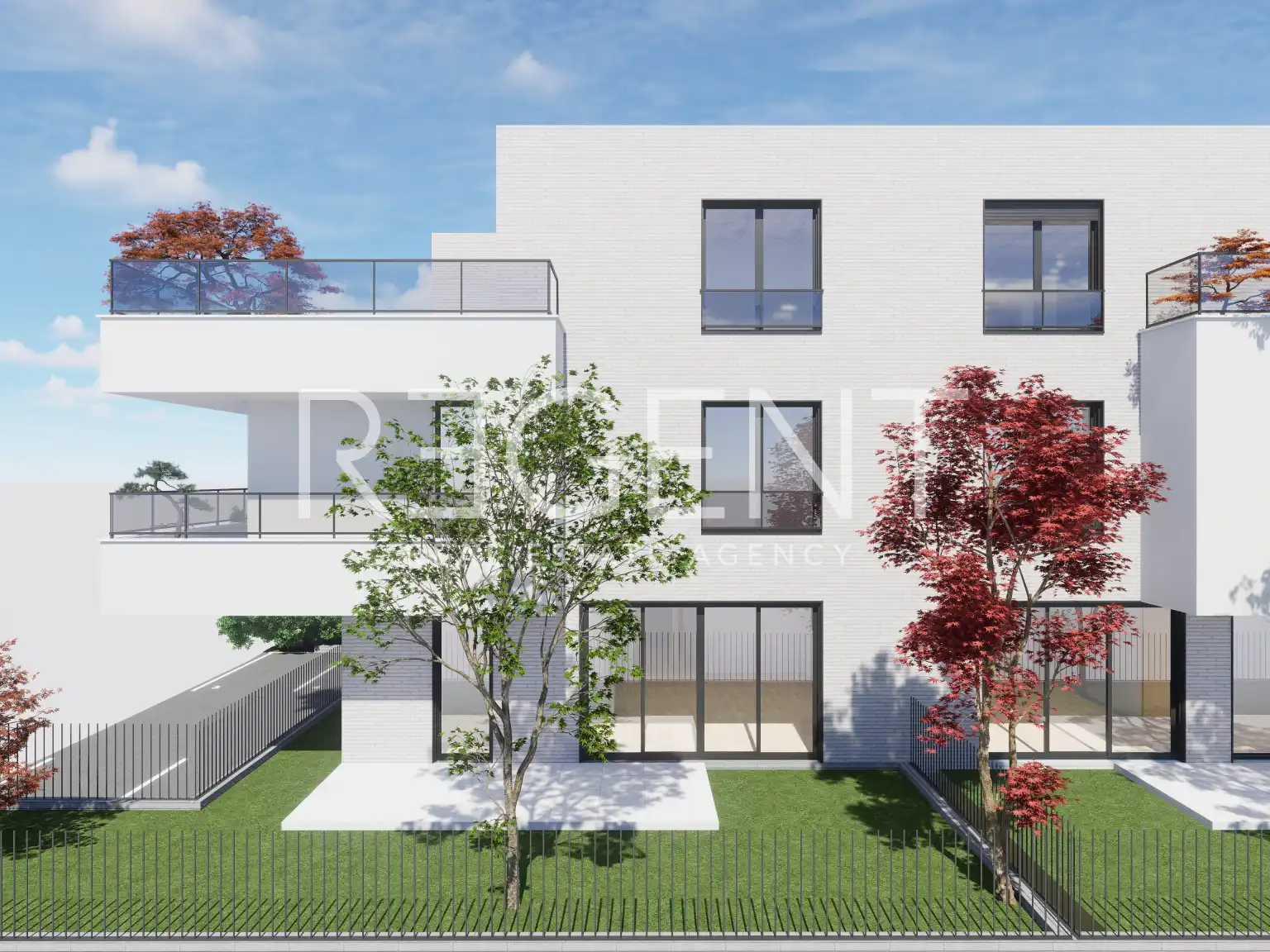 Zagrzeb, Jarun - luksusowy czteropokojowy apartament z ogrodem