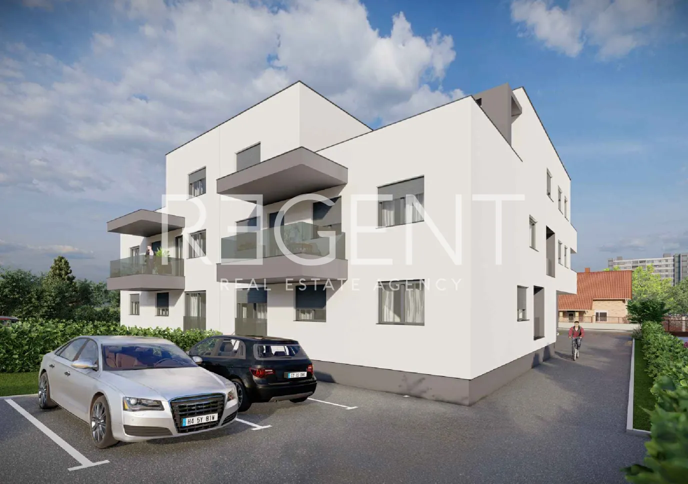 Zagrzeb, Gajnice – Nowe budownictwo, dwupokojowe mieszkanie 57 m2