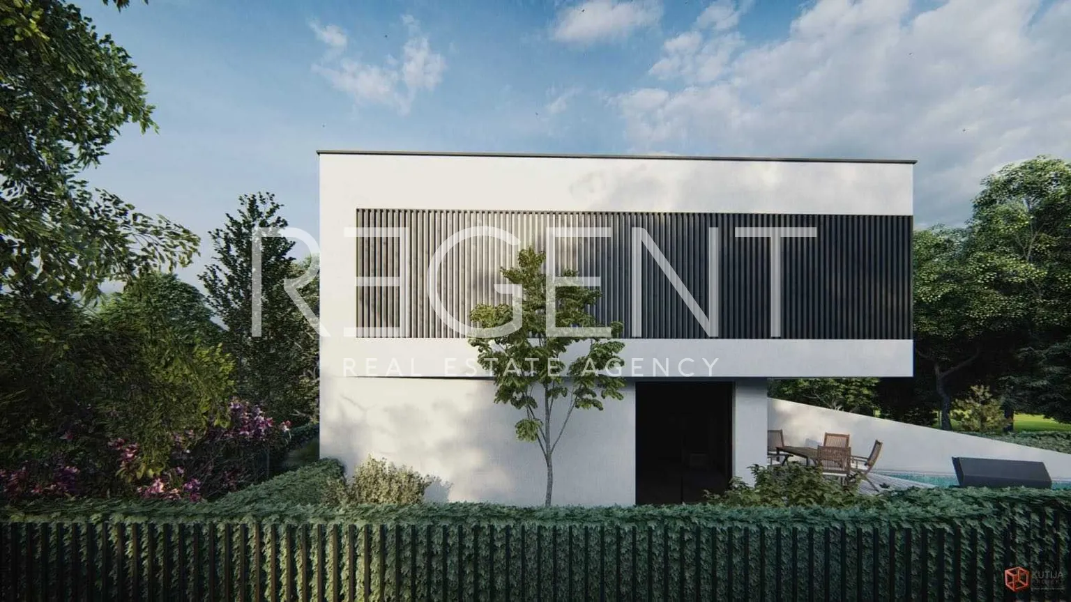 Pag, Mandre - Modern two-story apartment with pool, new building