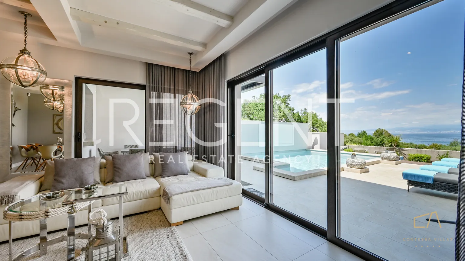 Krk - Luxusní vila k pronájmu 160 m2