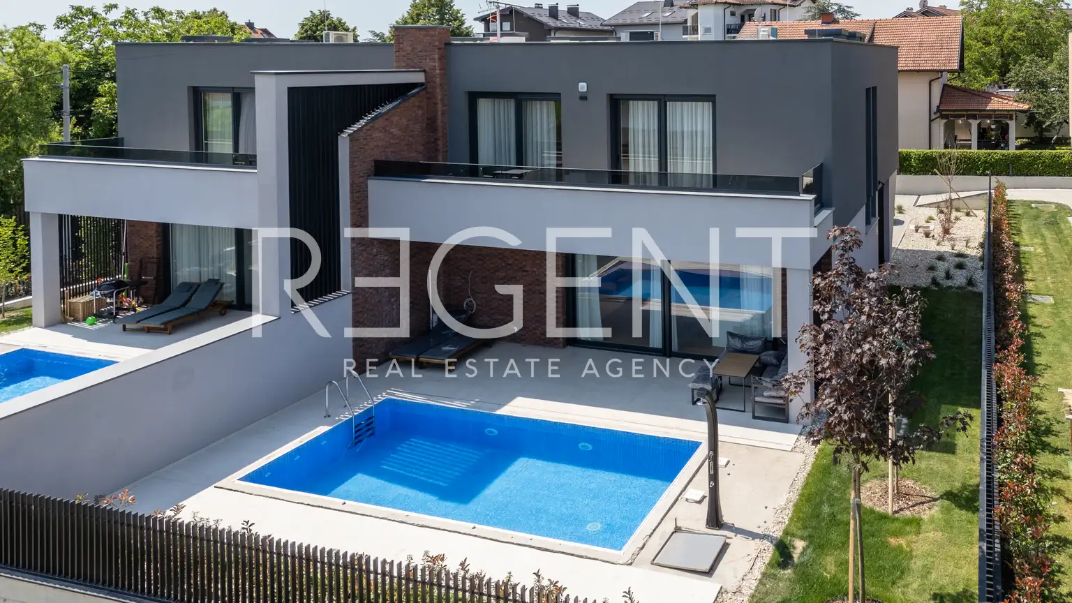 Vila 240 m² za najem, Gornji Bukovac — bazen, garaža