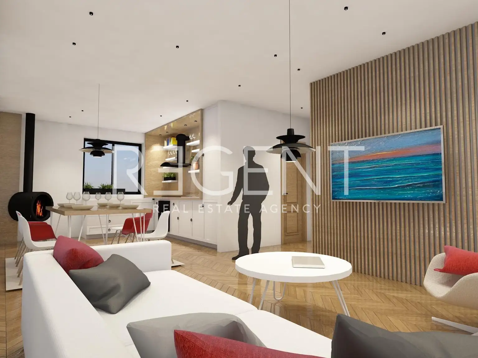 Zadar, Sukošan – třípokojový byt 78,03 m², novostavba