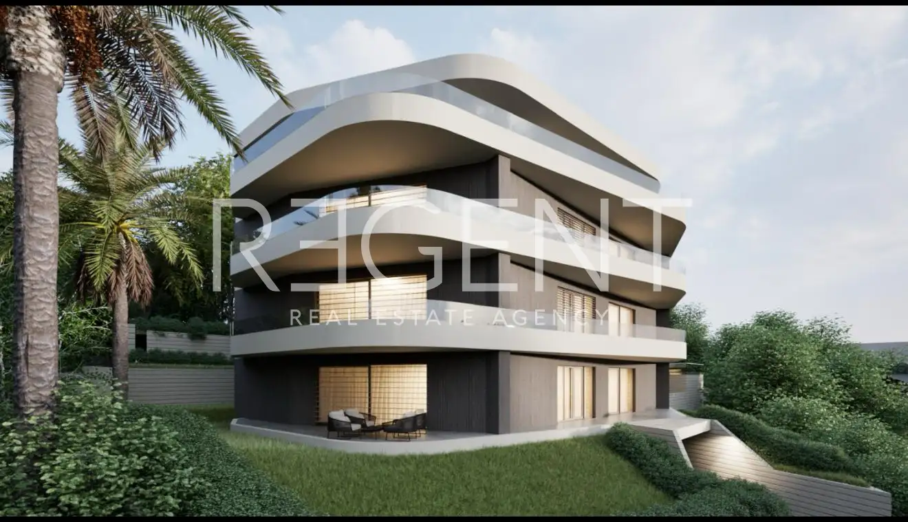 Mieszkanie 66 m², Volosko-Opatija — nowe budownictwo, taras, widok na morze