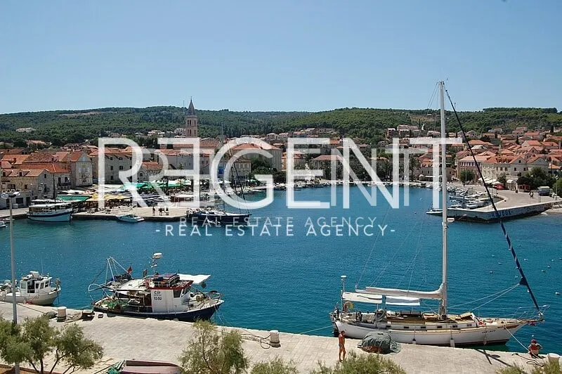 Brač, Supetar - Poljoprivredno zemljište sa pogledom na more