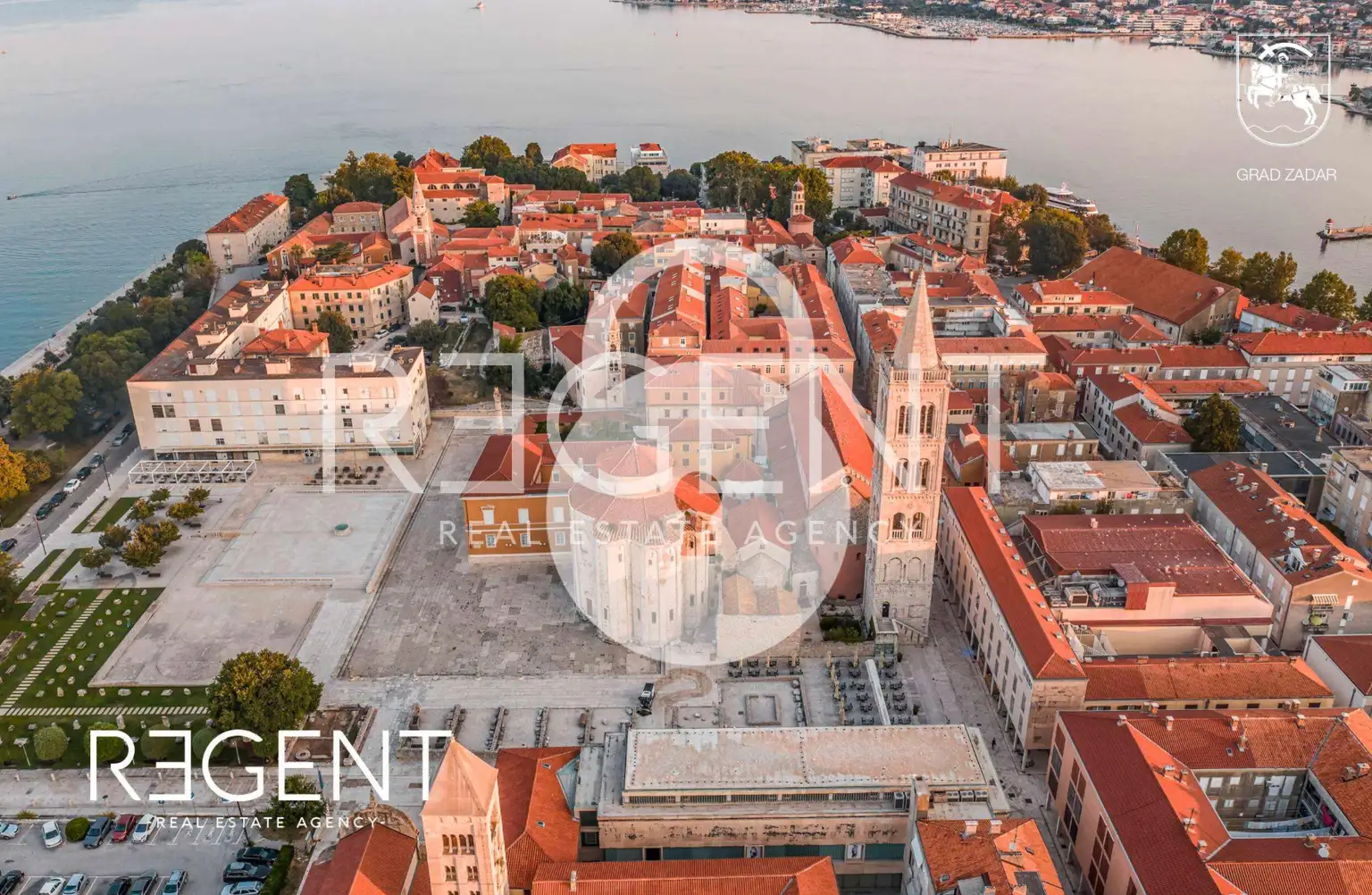 Zemljište 646 m² Zaglav, Dugi otok — projekt vile, pogled na more