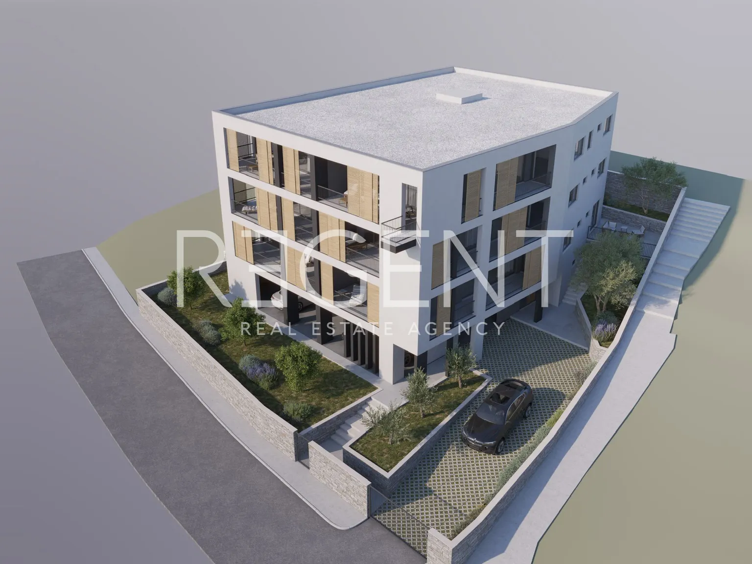 Korčula, Vela Luka - Ekskluzivni stan u izgradnji prvi red uz more 118 m2