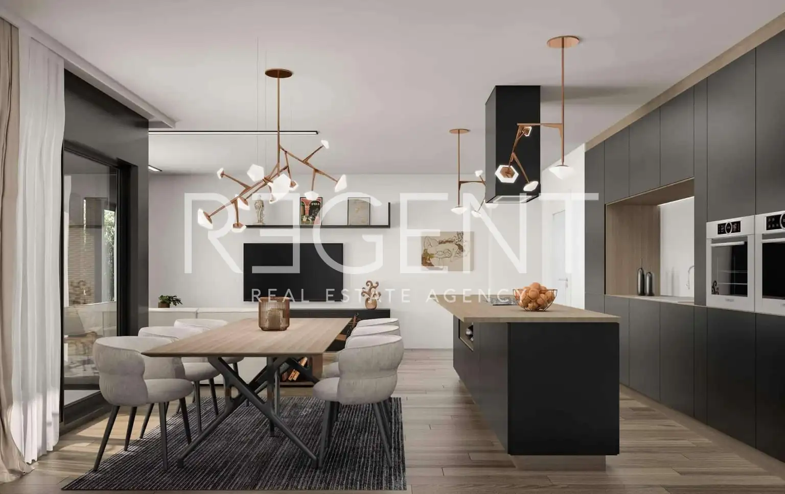 Zagreb, Ribnjak, Gold Residence – Peterosoban stan u centru grada