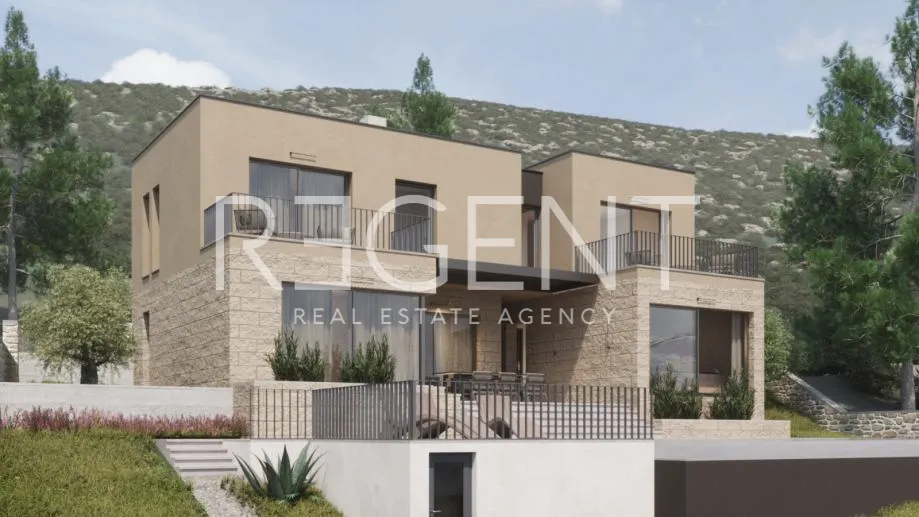 Omiš - Moderná vila vo výstavbe 154 m2