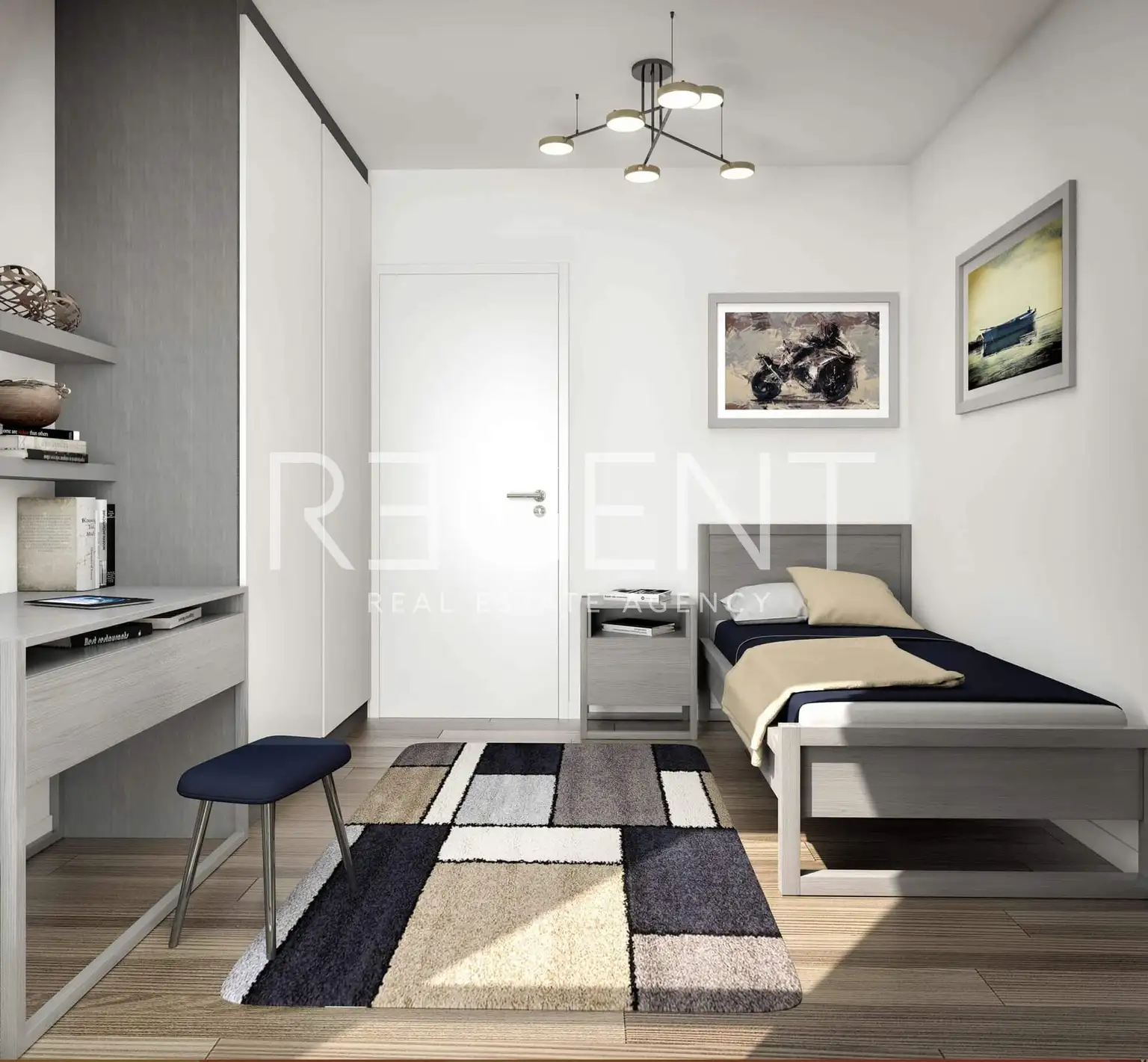 Zagreb, Ribnjak, Gold Residence – Peterosoban stan u centru grada