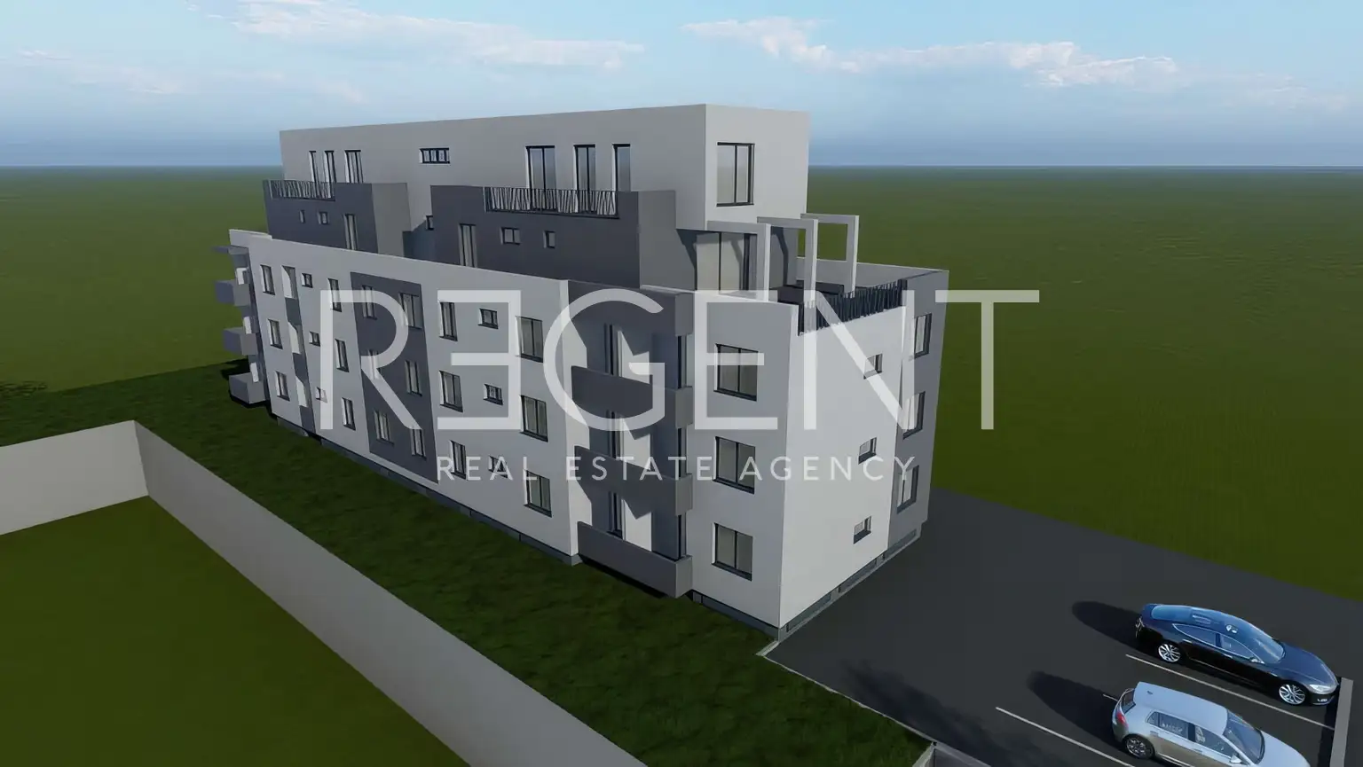 Trosoban stan 56,17 m², Podbrežnica- prizemlje s lođom