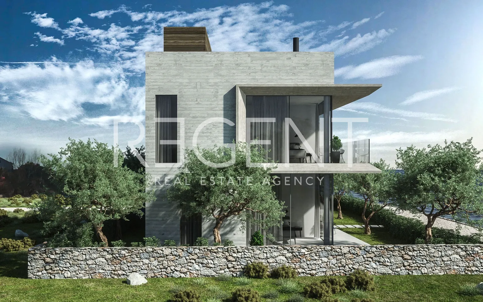 Sukošan – Luxusní moderní vila s bazénem 441 m2