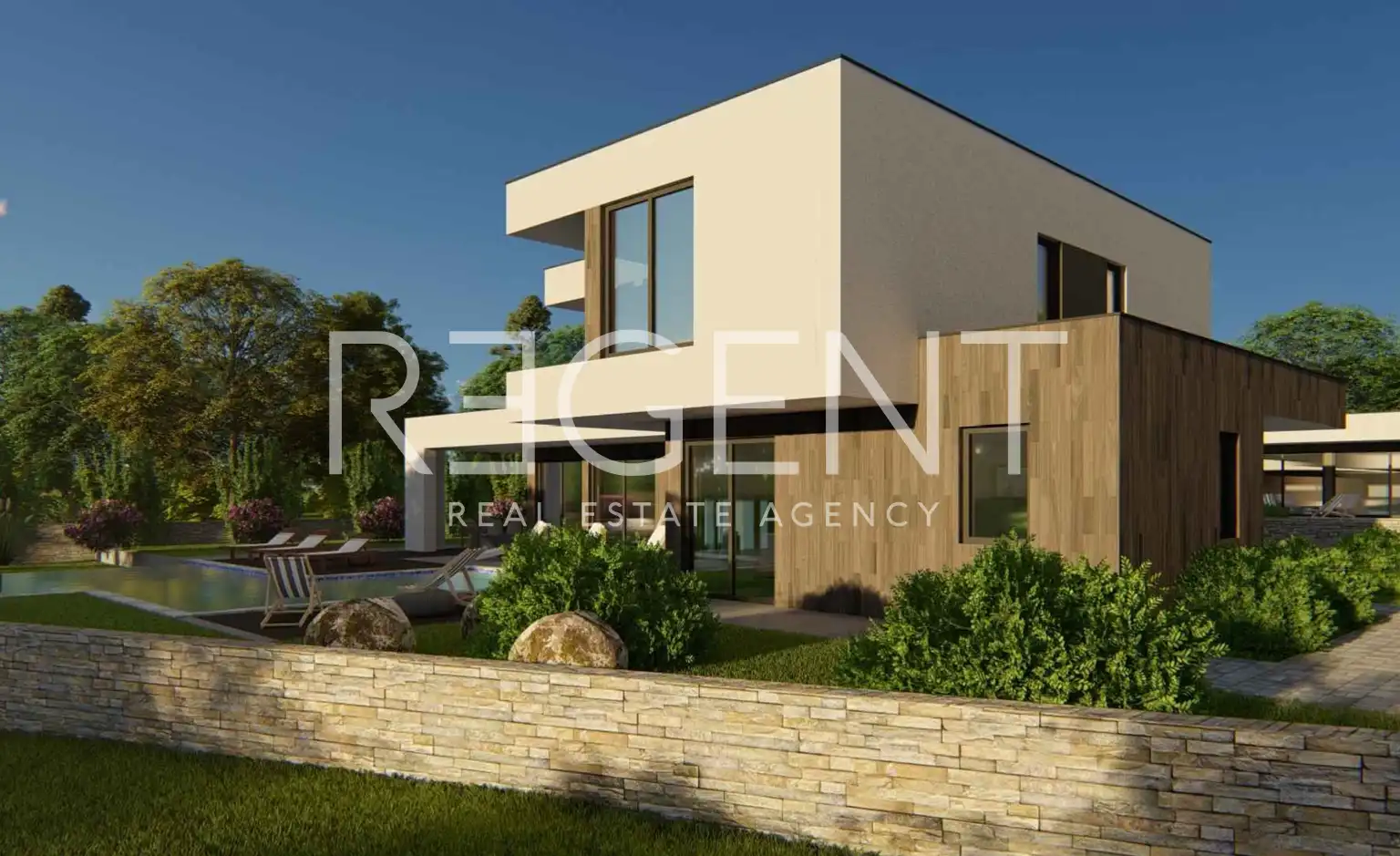 Istria, Bale – Luxusné vily v rade s bazénom, novostavba