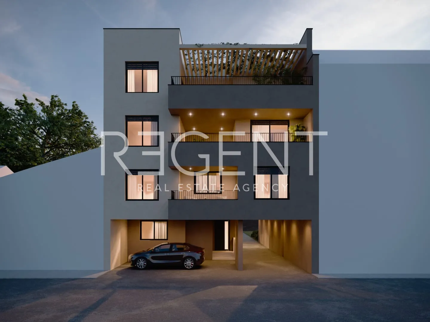Záhreb, Trešnjevka - dvojizbový byt 58 m2 novostavba