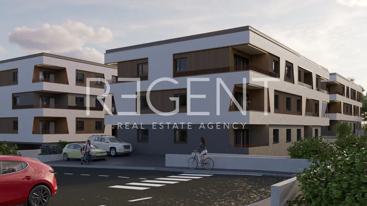 Istrie, Poreč - Appartement moderne de trois pièces dans un immeuble neuf exclusif