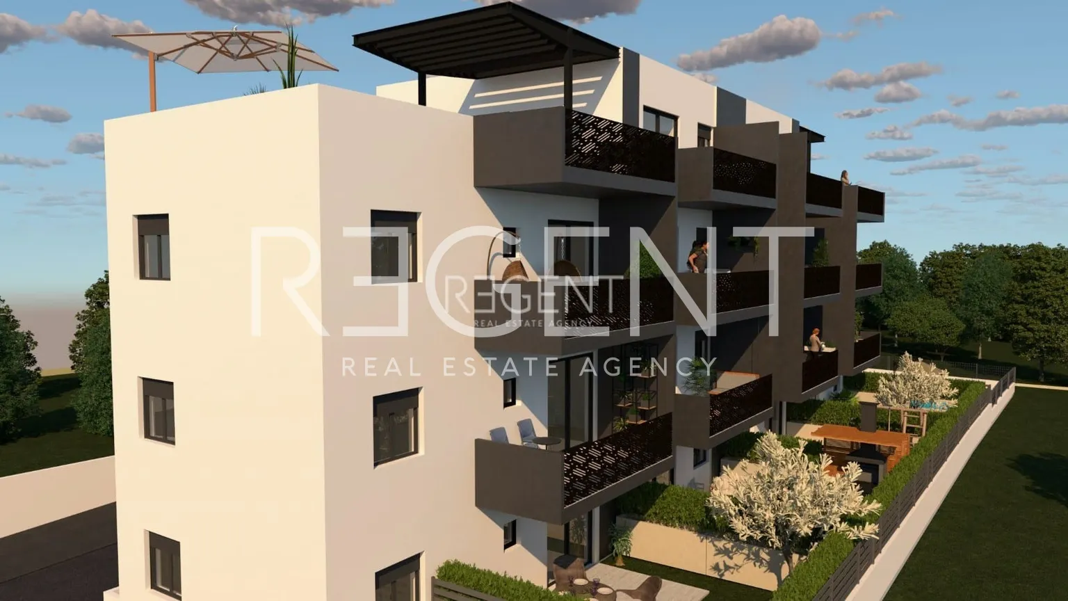 Trogir – Nowoczesny penthouse 56 m2 NOWA INWESTYCJA