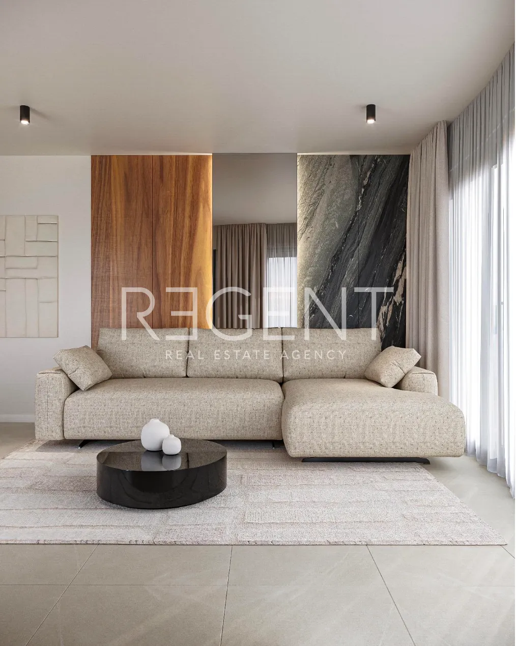 Záhřeb, Šestine – Luxusní penthouse 163 m² s velkou terasou, novostavba
