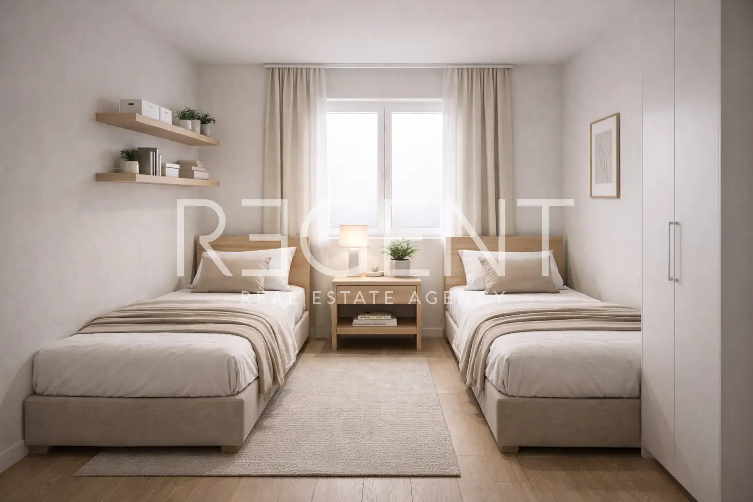 Makarska, Zelenka - dvosoban stan u novogradnji s balkonom