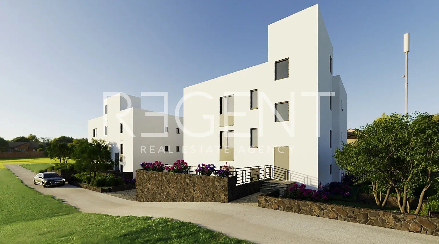 Kaštela, Kaštel Stari – Trosoban stan 100 m2 s balkonom NOVOGRADNJA