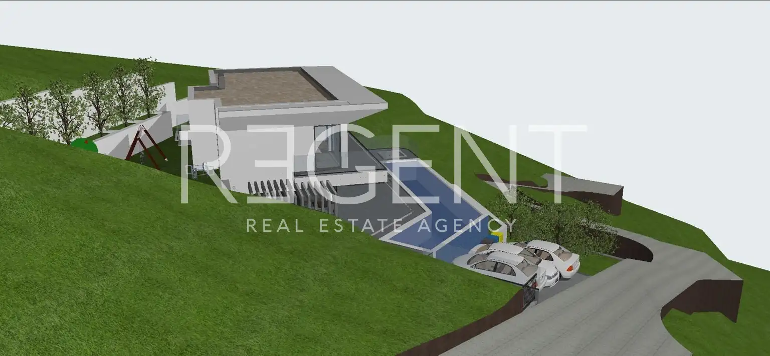 Dugi Rat – građevinska zemljišta s projektima modernih vila i pogledom