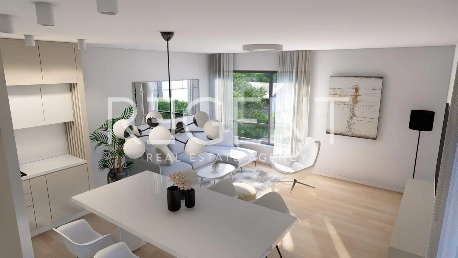 Podstrana, Strožanac, Wohnung 77 m², Garten 150 m², Neubau