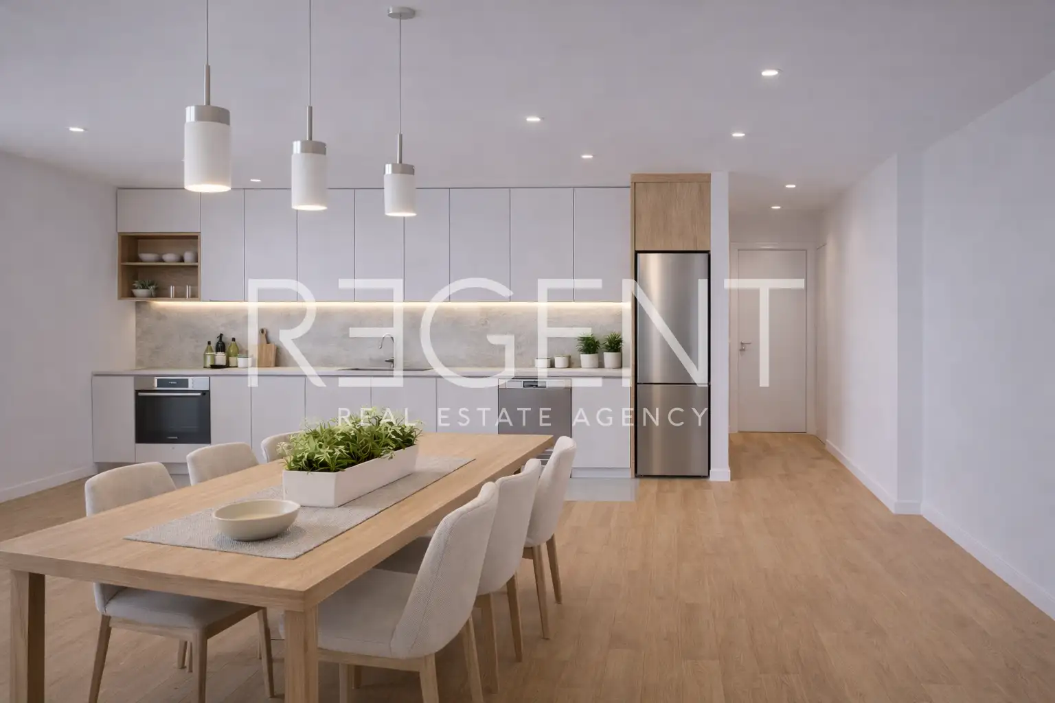 Makarska, Zelenka - trosoban stan u novogradnji s velikim balkonom