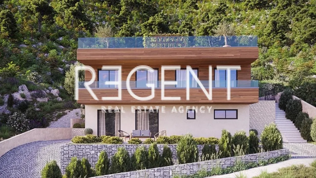 Rogoznica, Ražanj - Vila ve výstavbě první řada u moře 250 m2