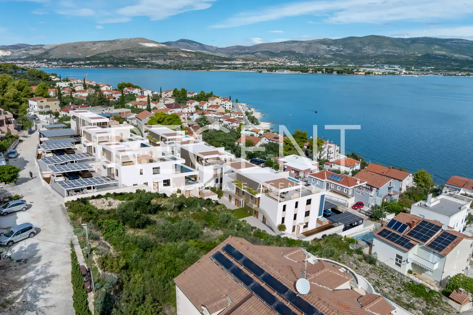 Trogir, Čiovo – Apartament w luksusowym kompleksie apartamentowym blisko morza 52,04 m2