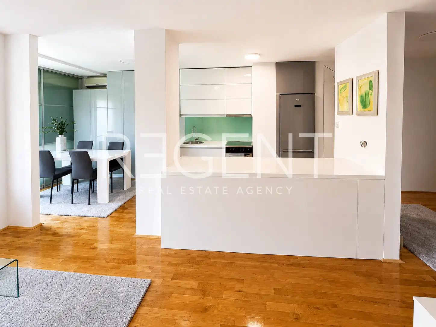 Zagreb, Jarun - zu vermieten, 2-Zimmer-Wohnung 63 m², 1. Stock, ruhige Lage