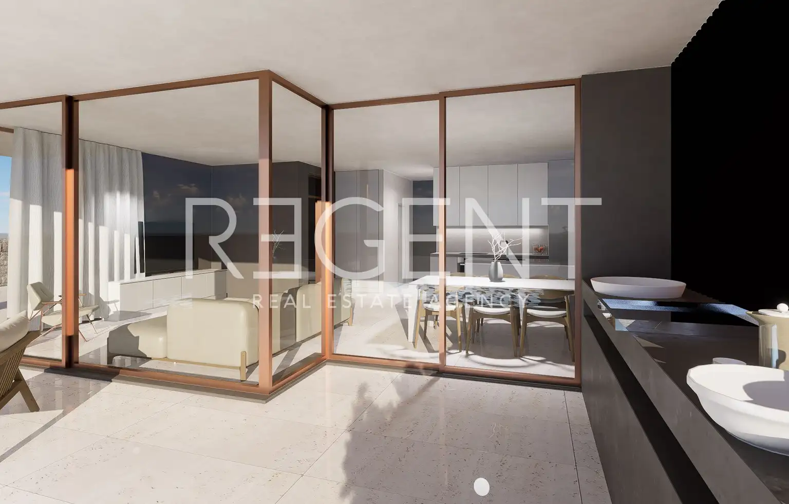 Trogir, Sevid - Luksuzan penthouse s bazenom