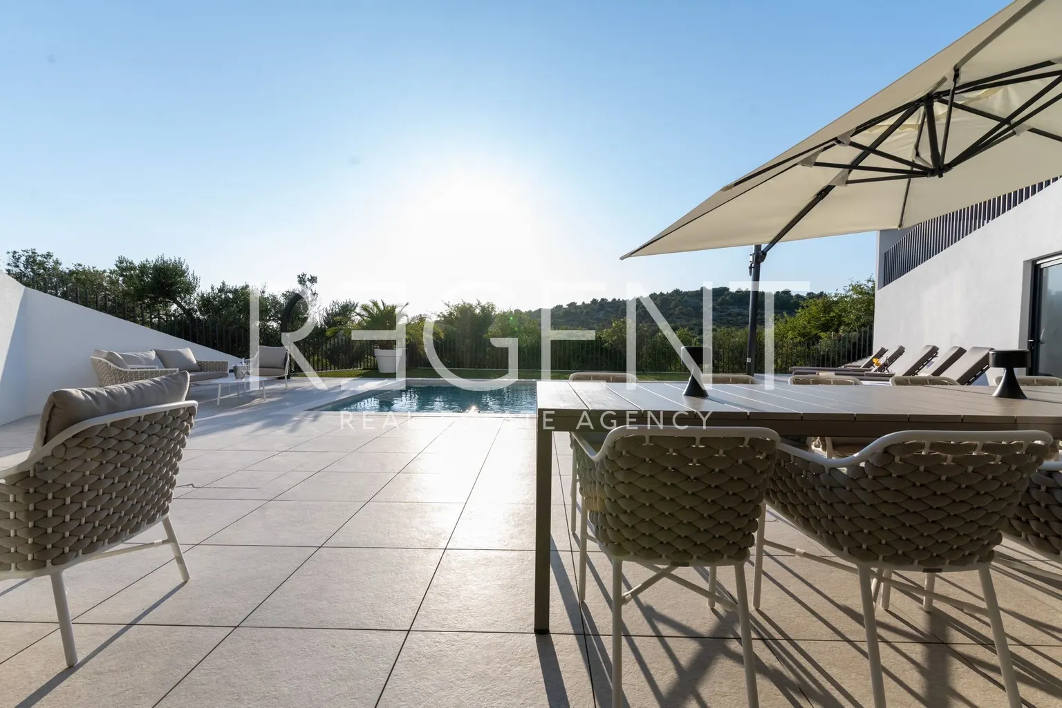 Murter - Villa de luxe avec vue panoramique sur la mer