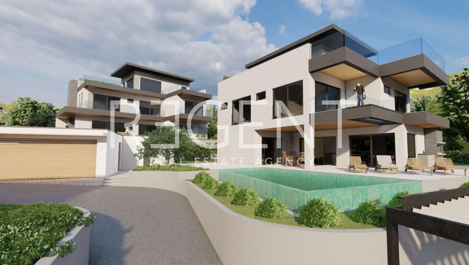 Split, Podstrana - Willa w luksusowym osiedlu 290 m2