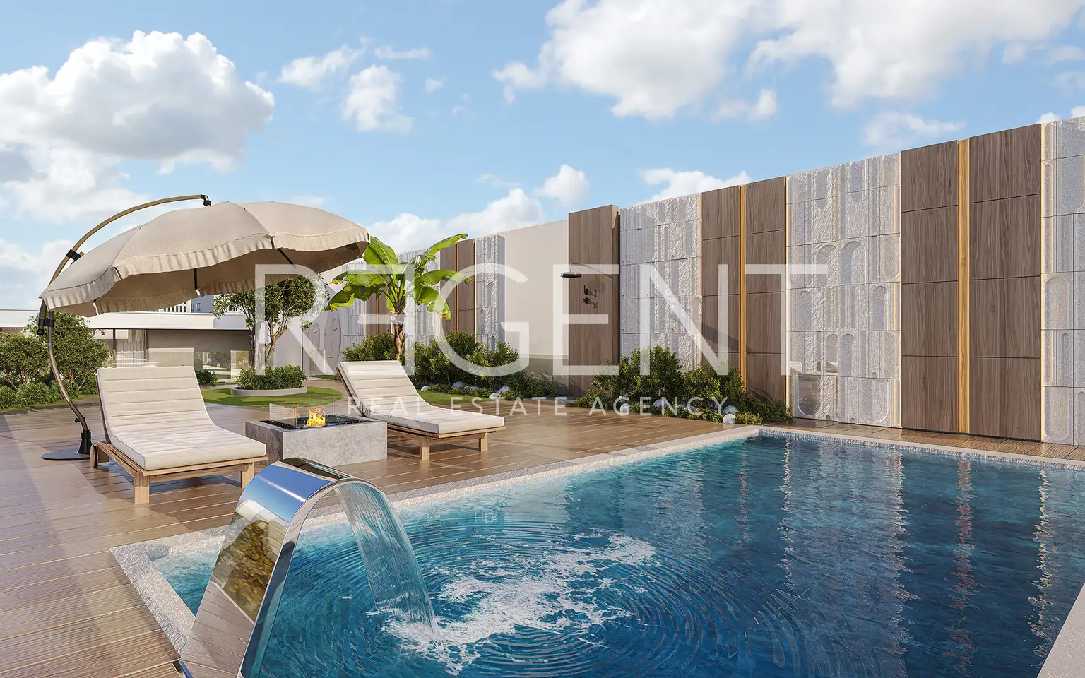 Zadar, Červené domy - Luxusní dvoupokojový byt 63 m2 novostavba