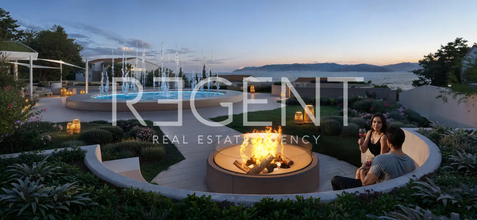 Novi Vinodolski, Mövenpick – dvosoban apartman, prvi red do mora