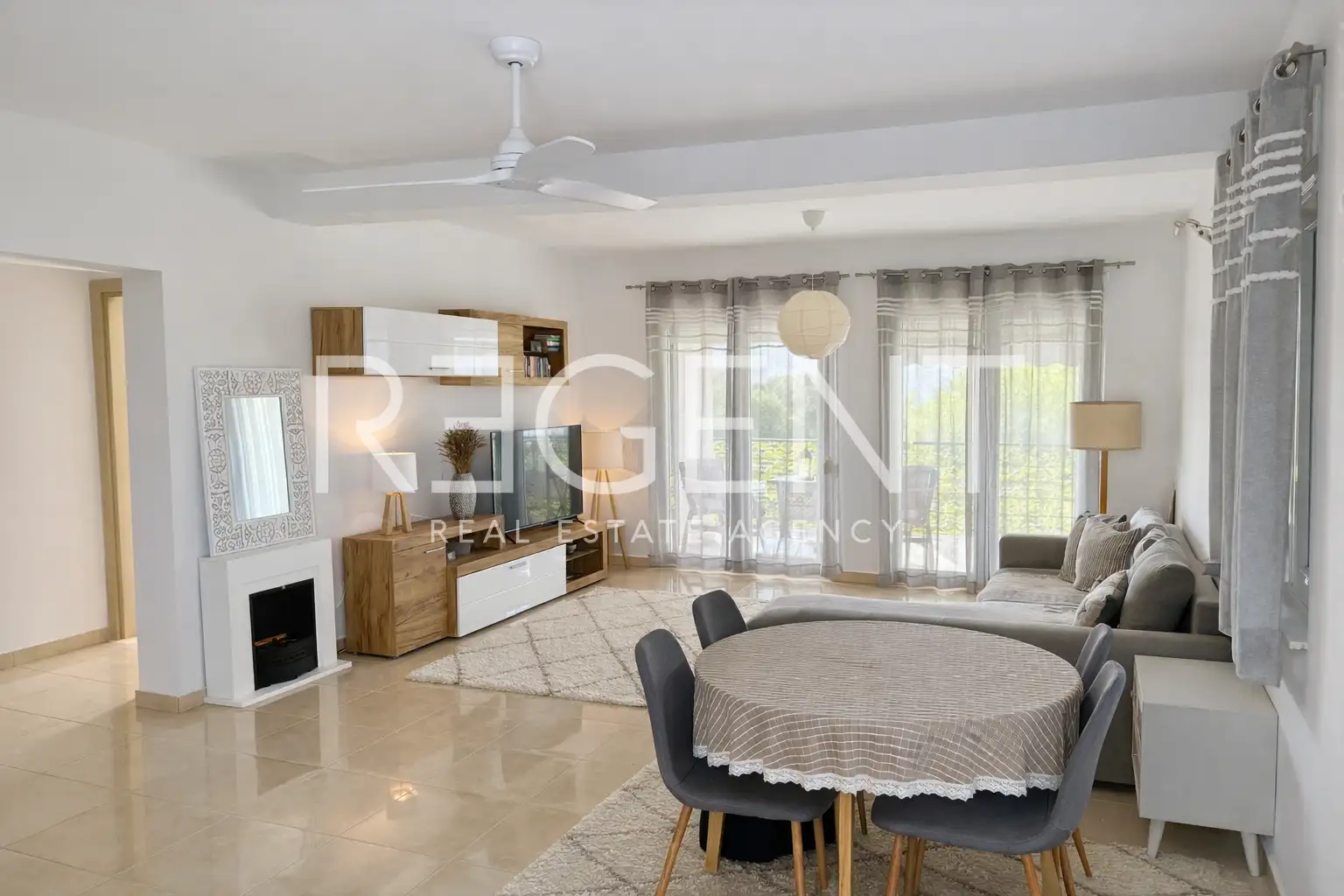 Zadar, Petrčane - Dvosoban stan s vrtom i terasom