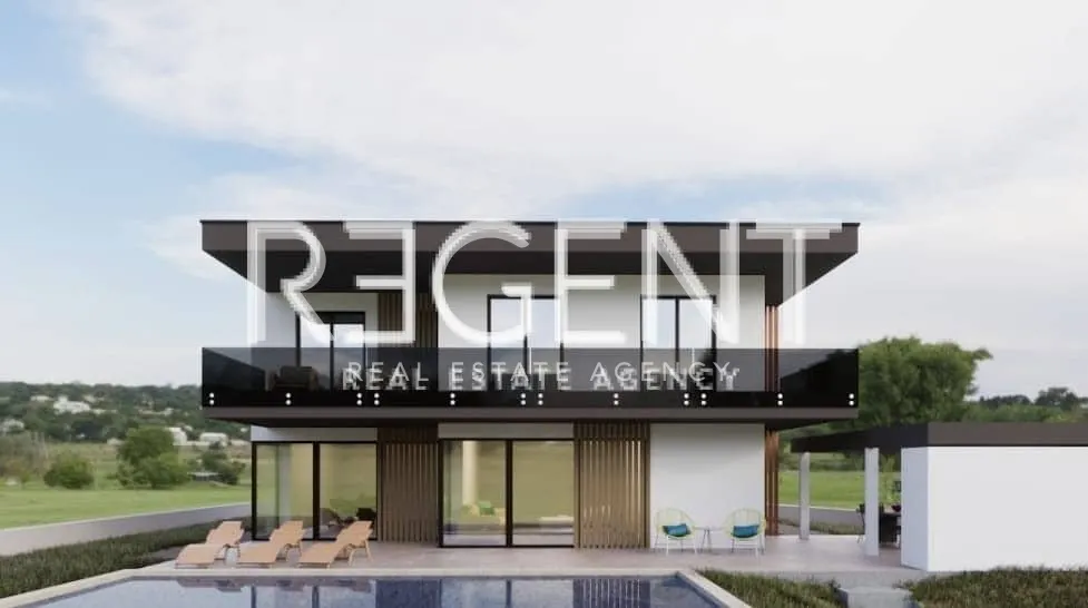 Šolta, Maslinica - Terreno con progetto e permesso di costruire una villa di lusso di 650 m2
