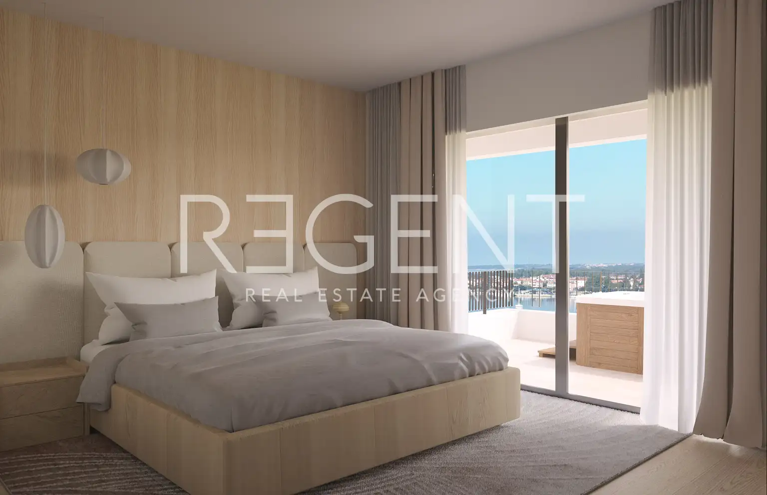 Istra, Umag - Green Tower Hotel & Residence dvoupokojový apartmán