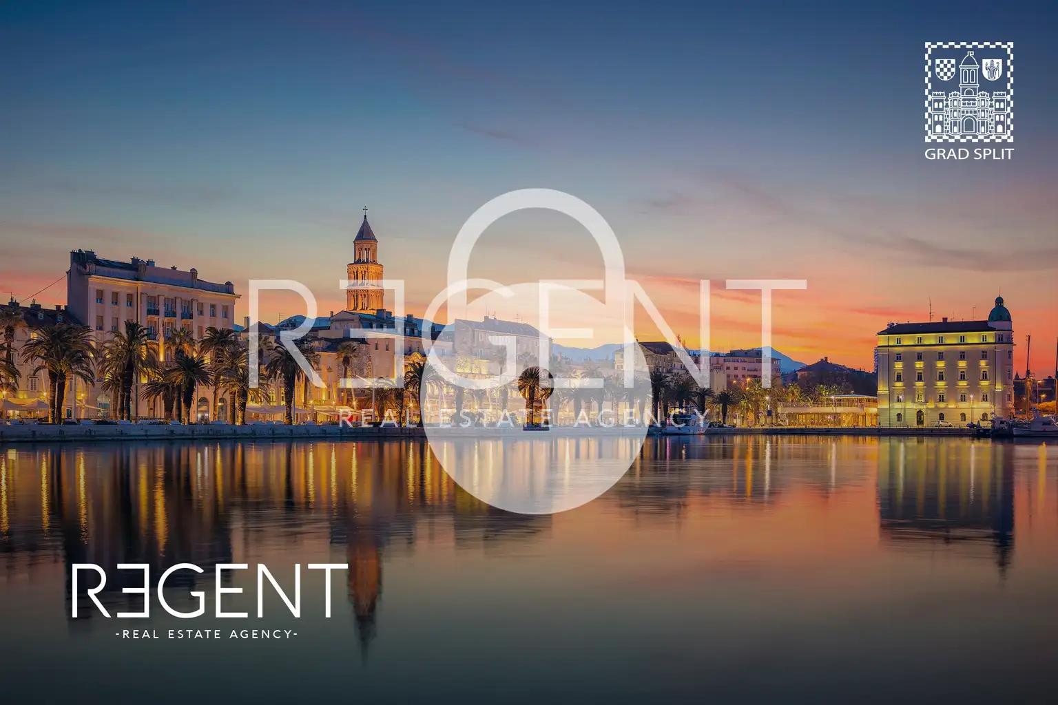 Split, Podstrana – penthouse s krovnom terasom i pogledom na more