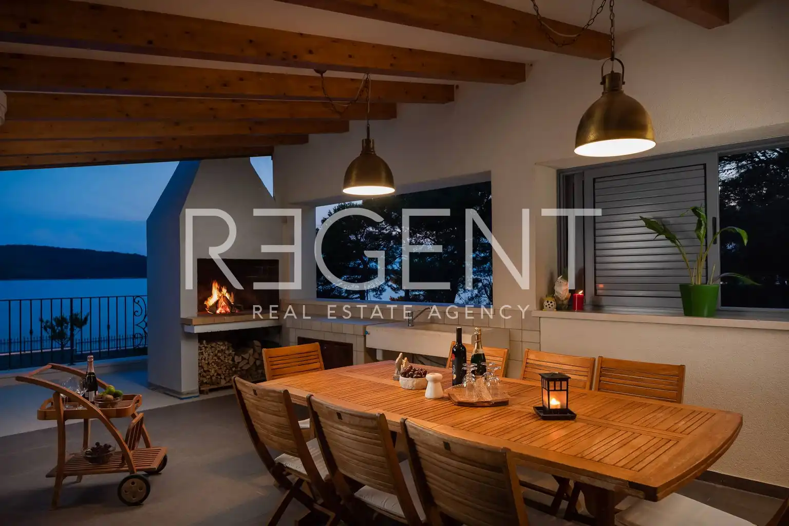 Šibenik - Wunderschöne Luxusvilla am Meer 1000 m2