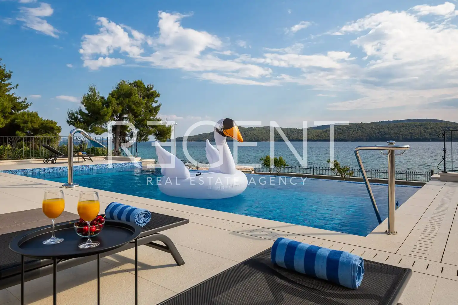 Šibenik - Wunderschöne Luxusvilla am Meer 1000 m2