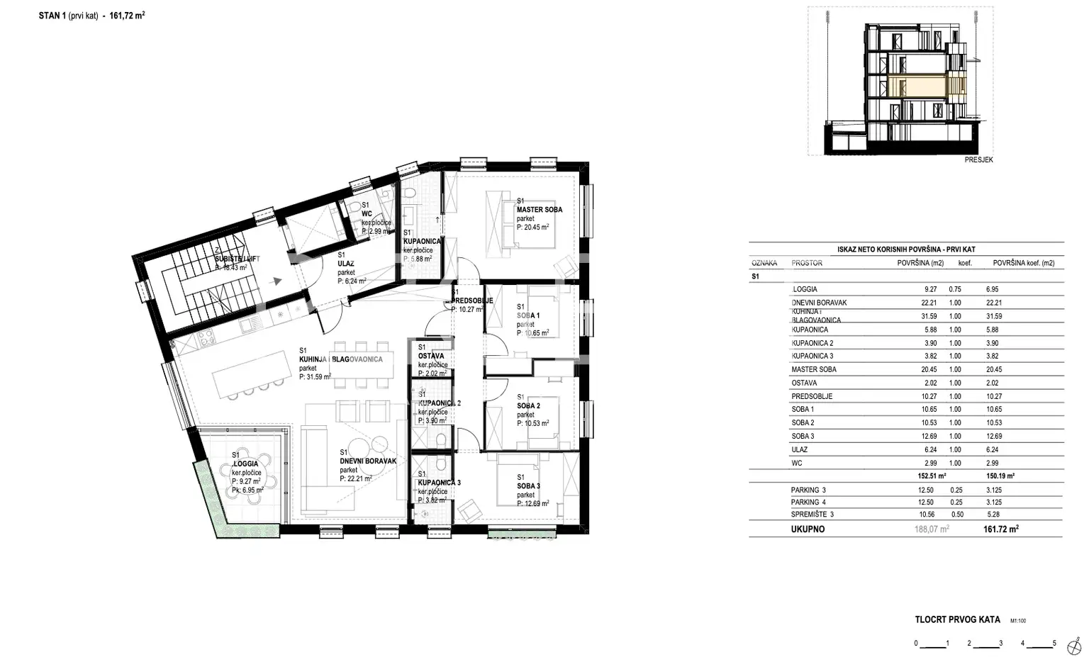 Komerčný priestor 151 m², Heinzelova — novostavba