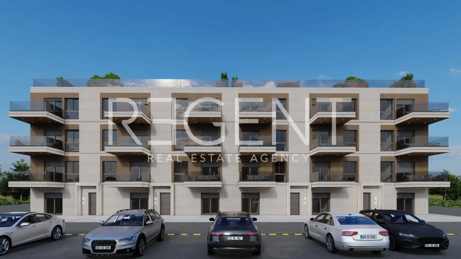 Tar - trosoban stan s krovnom terasom